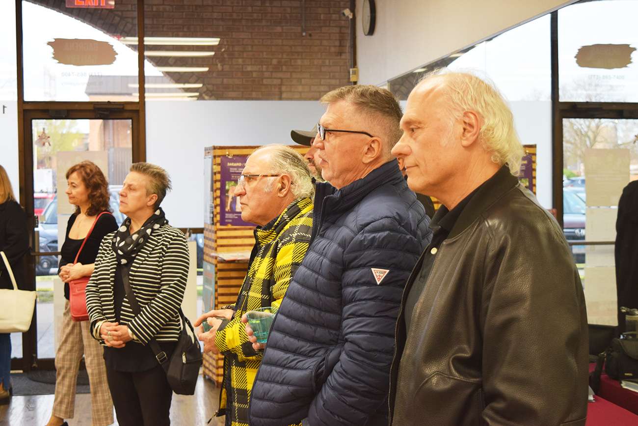 Onnik and Nina Karanfilyan's exhibition "Together / US Project 2" brought together the Bulgarian community in Chicago