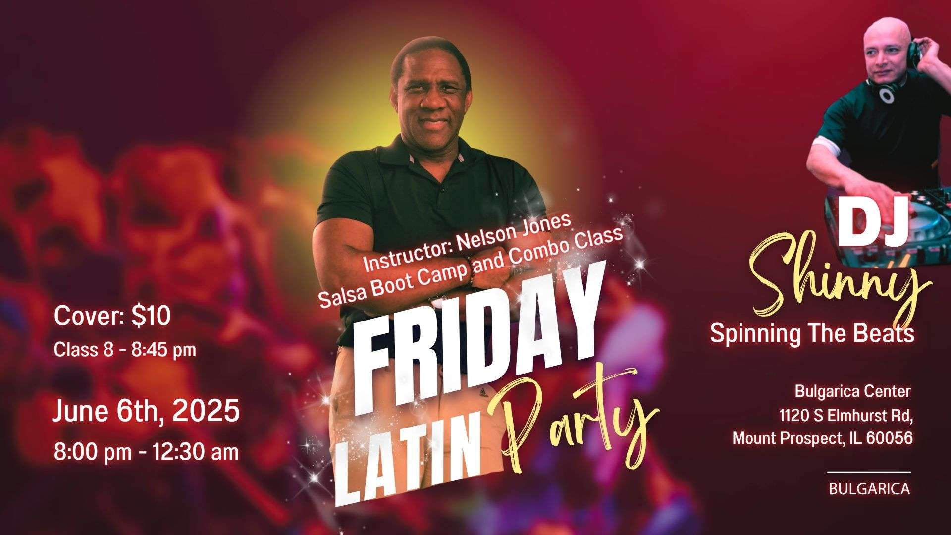 Friday Latin Party - June 6th, 2025
