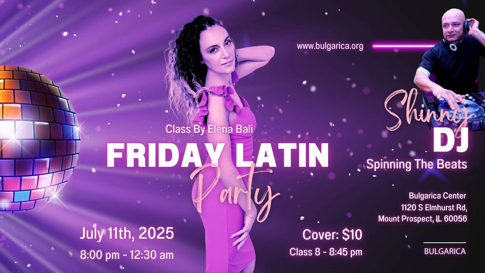 Friday Latin Party - July 11th, 2025