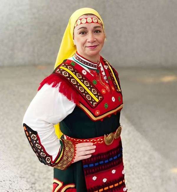 Boryana Petrova – teacher of folk dances